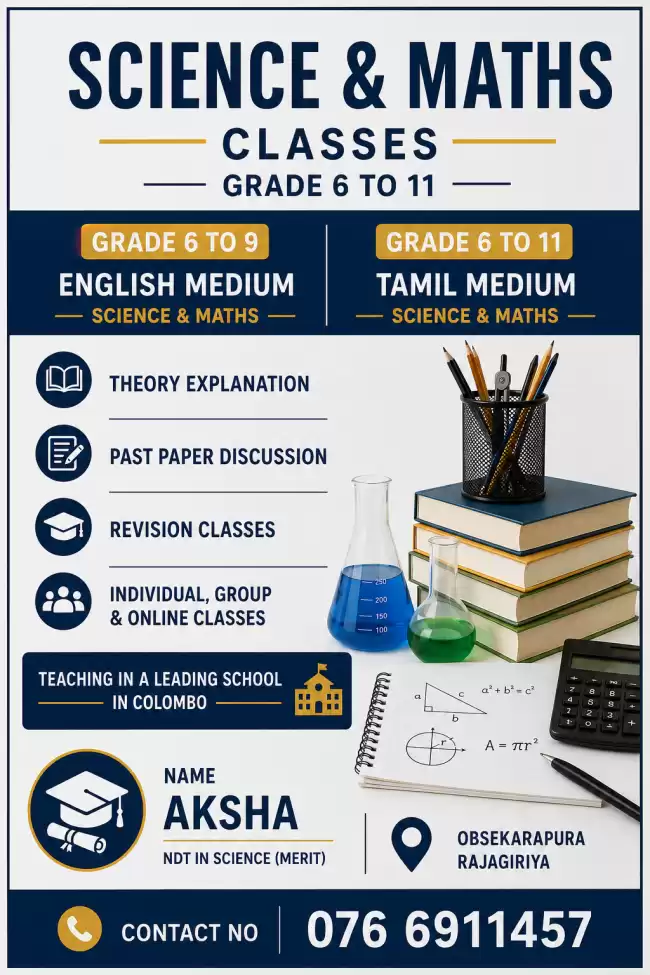 Science and maths