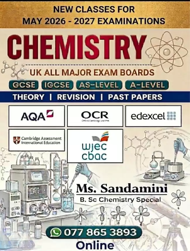 Science , Chemistry Classes