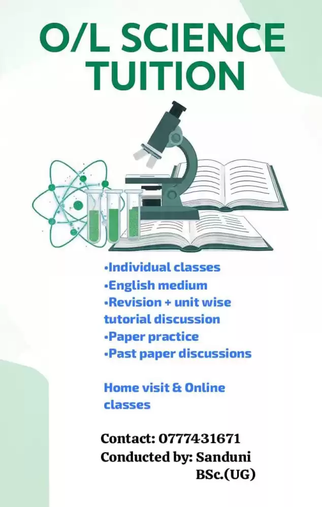 Science classes for O/L