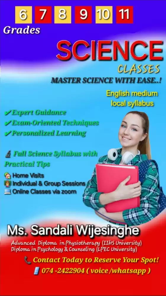 Science english medium