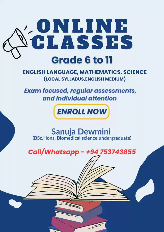 SCIENCE ENGLISH MEDIUM ONLINE CLASSES