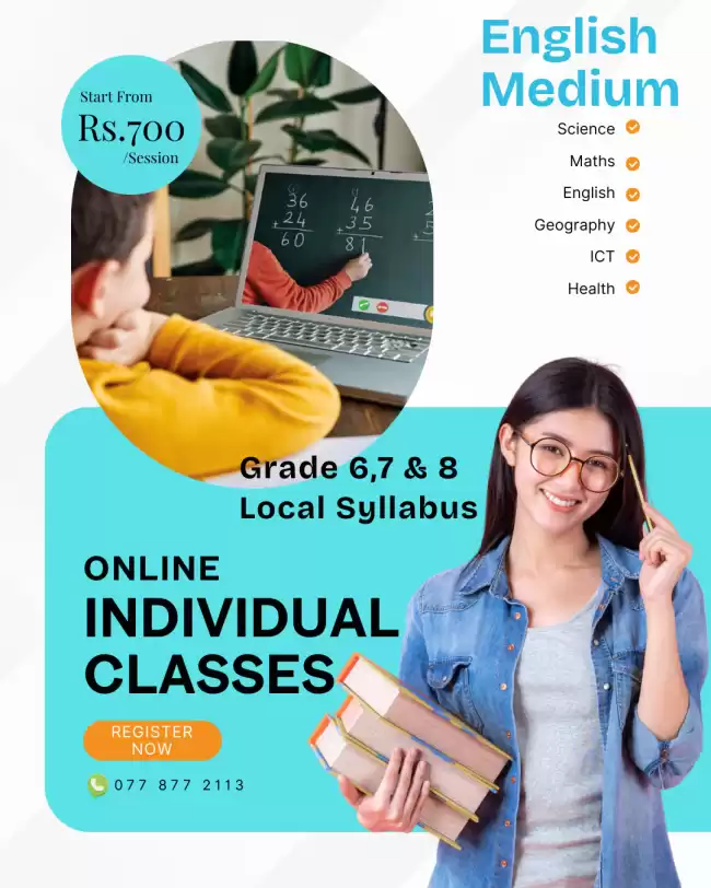 Science for Grade 6 - English Medium (Local Syllabus)