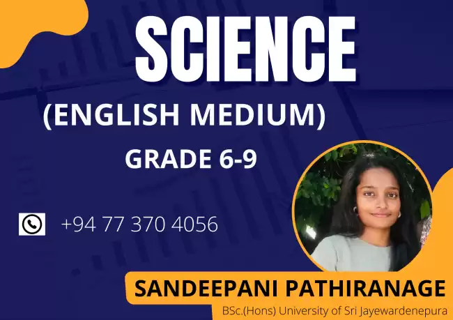 Science- Grade 6-11- English medium