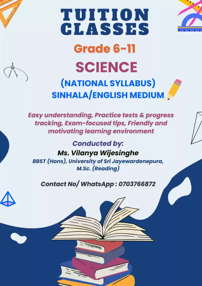 Science Grade 6-11 National Syllabus (Sinhala / English Medium)