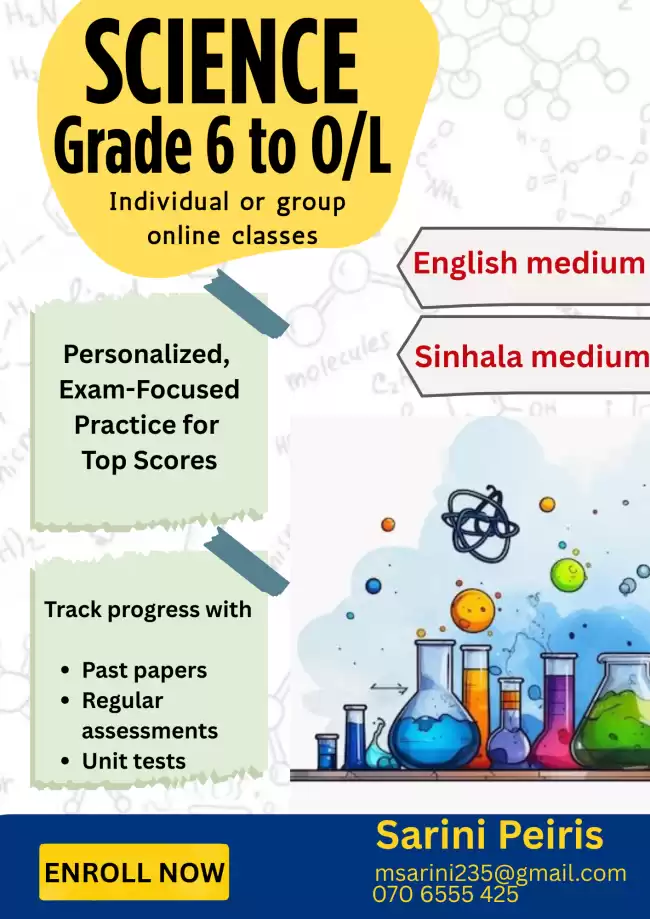 Science : Individual & Group Online Classes | Grades 6–11 Local Syllabus