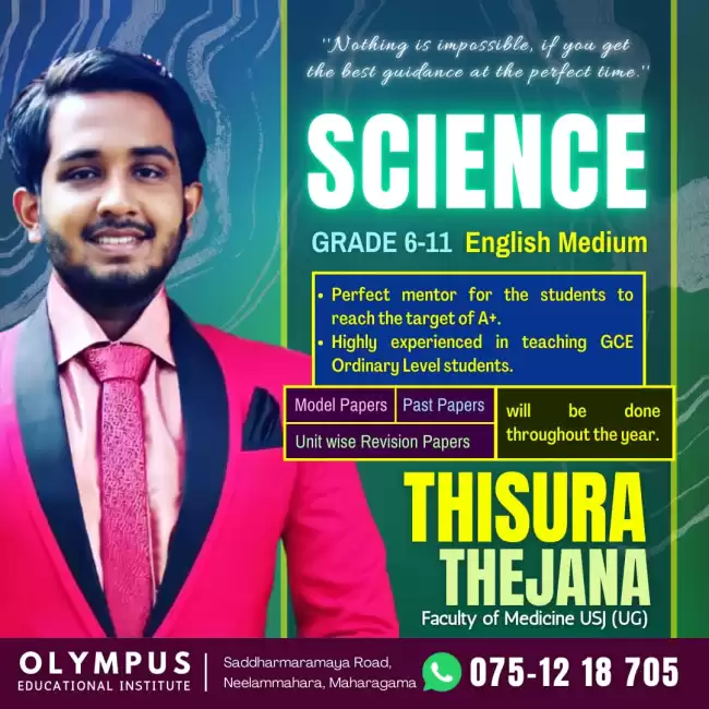 Science Ordinary Level; Grade 6-11
