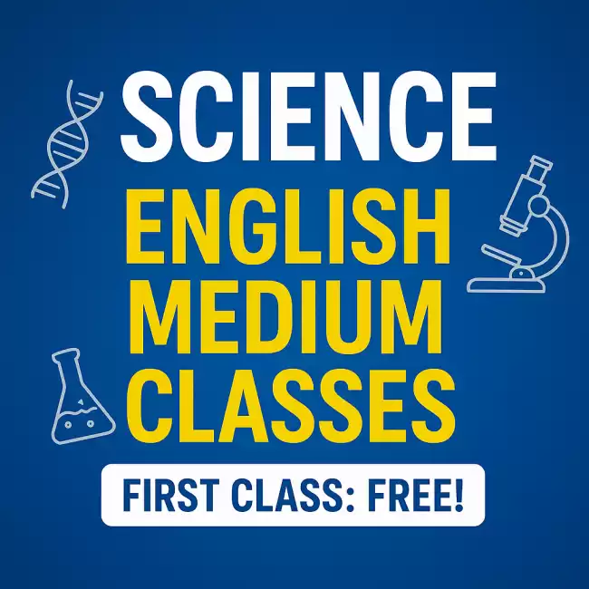 ScienceEnglish Medium classes