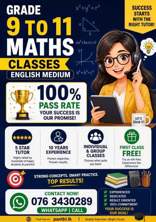 Score Higher in Maths using Modern technology – Proven System for Grades 9–11 English Medium