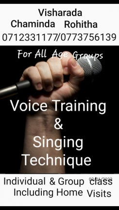 Singing training