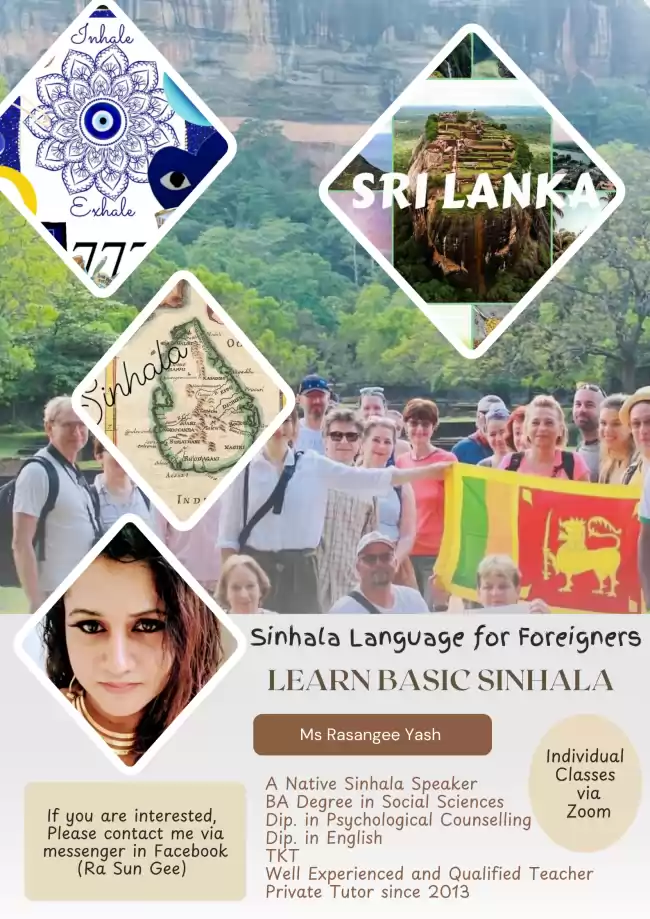 Sinhala language for foreigners