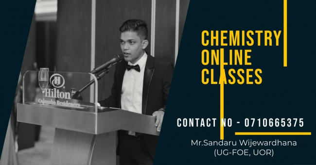 Sinhala medium Chemistry classes