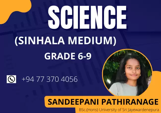 Sinhala Medium Science Class (6-11)