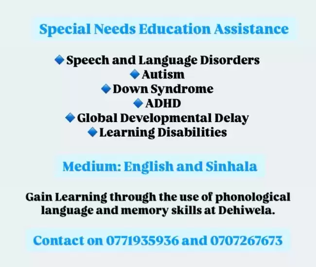 Special Needs Education