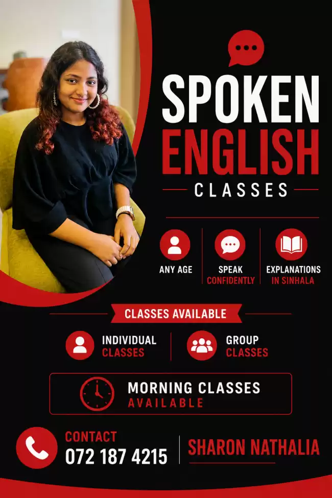 Spoken English and Written English Classes