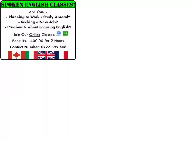 Spoken English Classes for Beginners(Online)