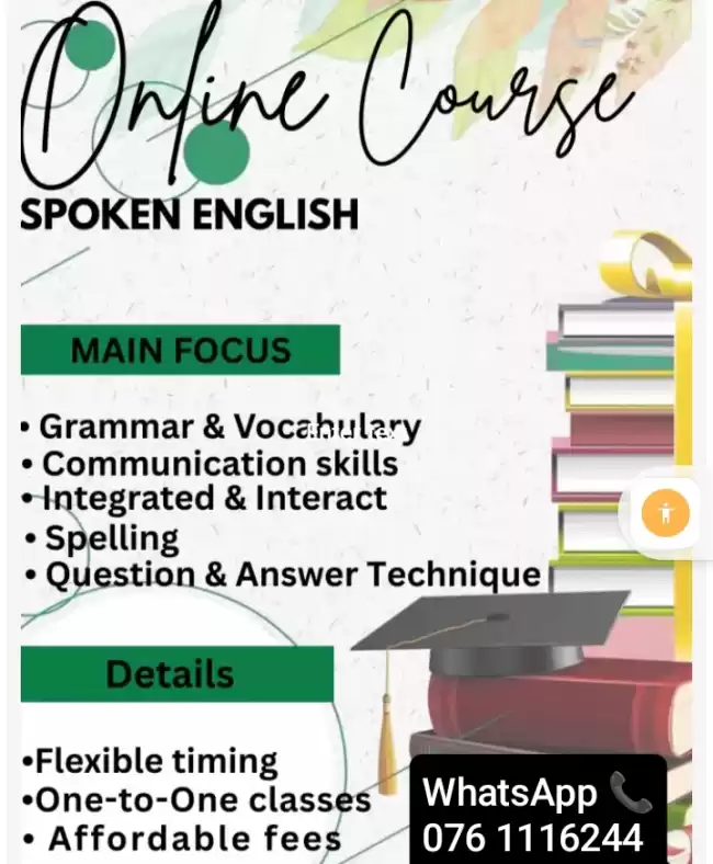📚 SPOKEN ENGLISH COURSE FOR FEMALES