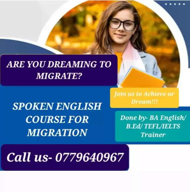 SPOKEN ENGLISH FOR MIGRATION