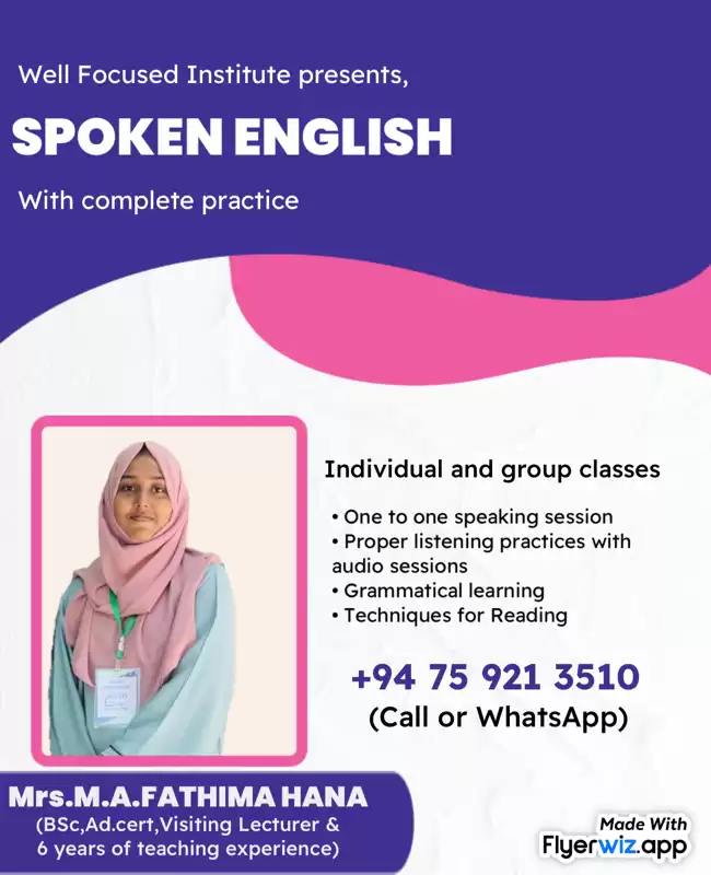 Spoken English for professionals