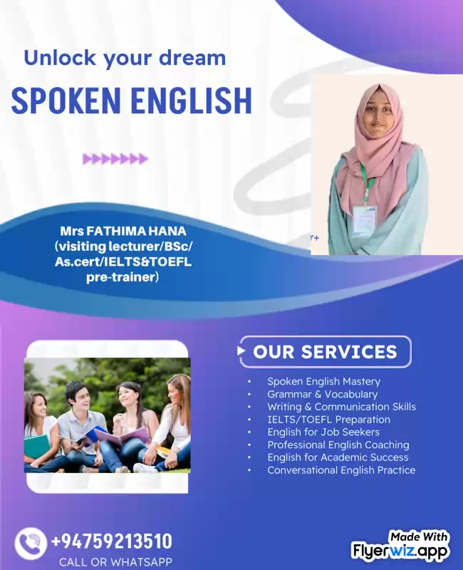 Spoken English professionally