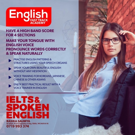 Spoken English with an effective result!