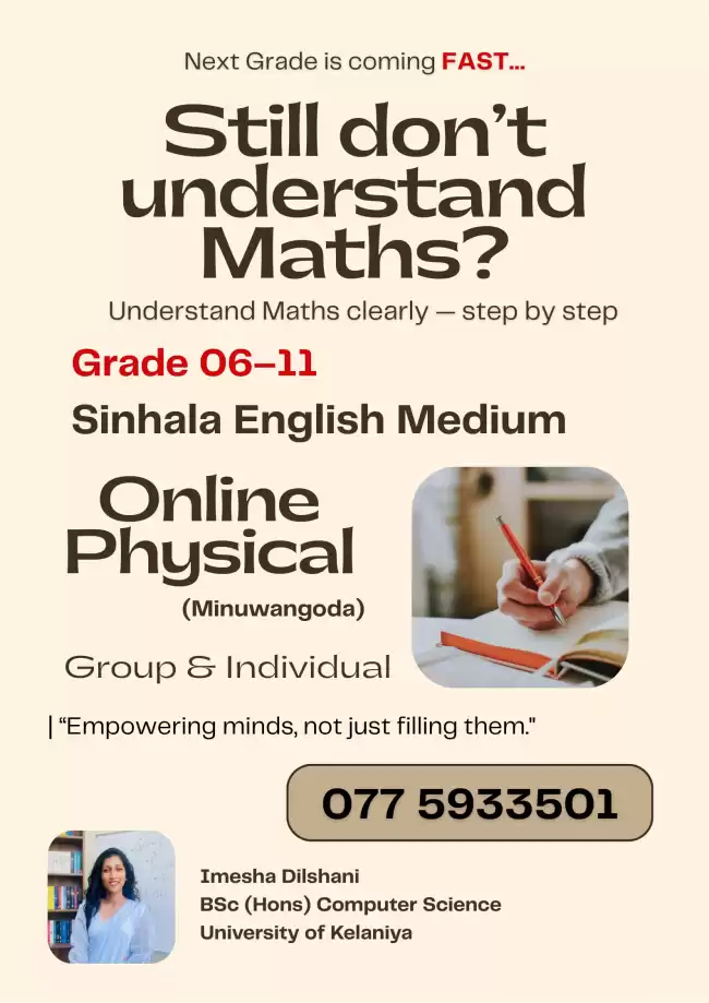 Still don’t understand Maths?
