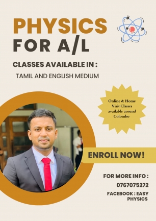 Tamil & English medium physics classes (Online / Direct)