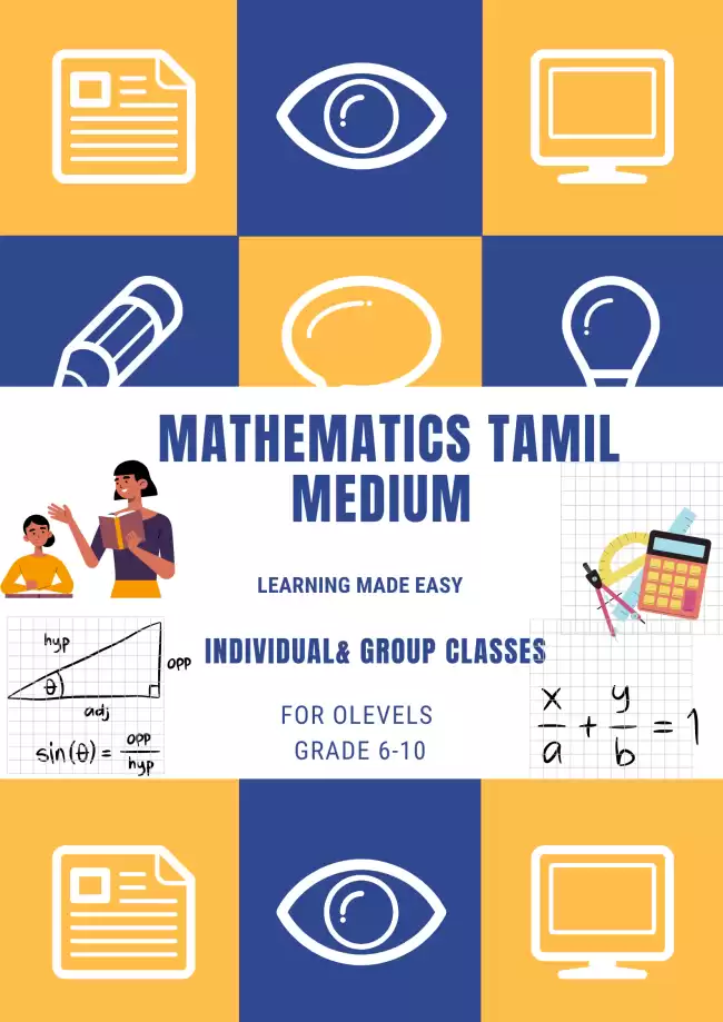 Tamil Medium Mathematics Classes