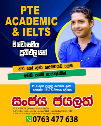 The Best IELTS and PTE Class in SL