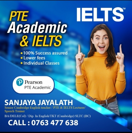 The Best IELTS and PTE Class in Sri lanka