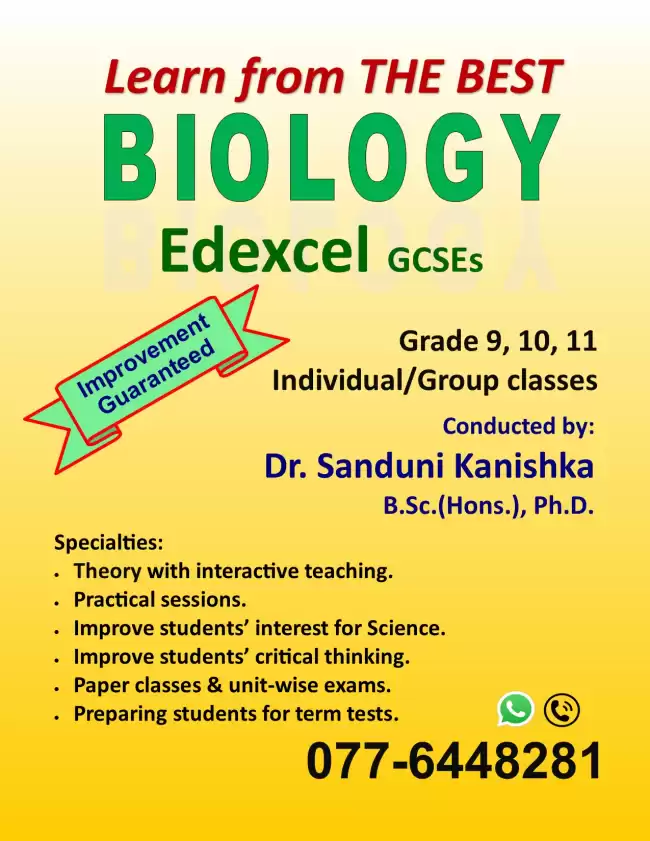 THE BEST place to learn GCSEs Biology