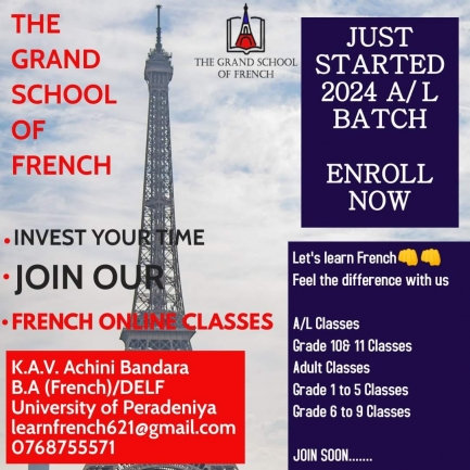 THE GRAND SCHOOL OF FRENCH