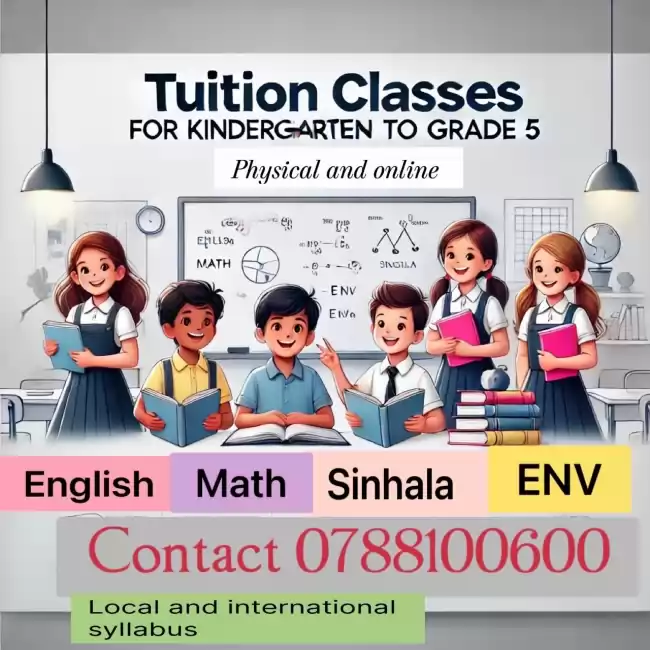 Tuition classes for kids