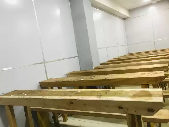 Tuition Desk and Benches