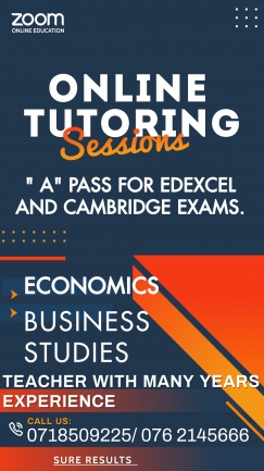 TUITION FOR EDEXCEL AND CAMBRIDGE