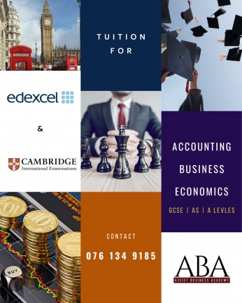 Tuition for Edexcel and Cambridge GCSE, AS and A Levels - Business