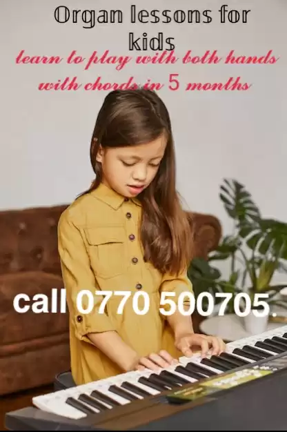 Tuition lessons in organ music