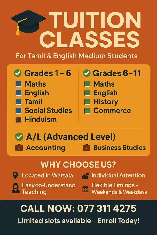 Tutiton for 1-11