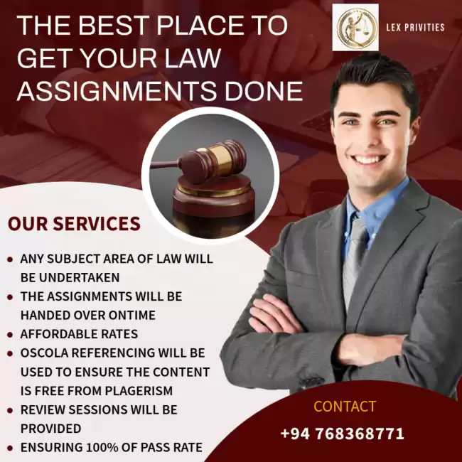 Undertaking LLB assignments: