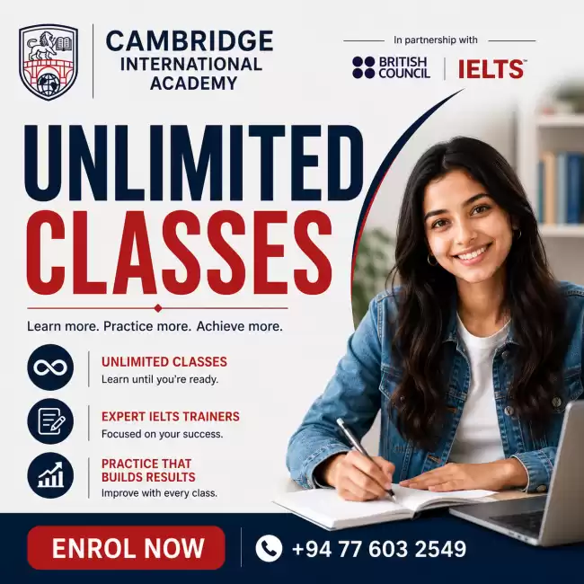 Unlimited IELTS Classes