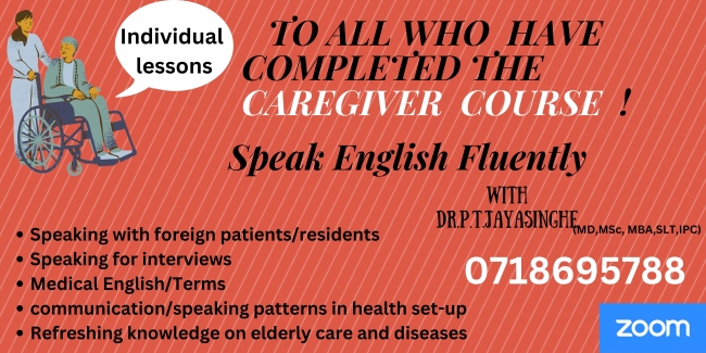 WELCOME - CAREGIVERS  NURSES AND  ALLIED HEALTH STAFF - PRACTICE IELTS - SPOKEN SECTION .