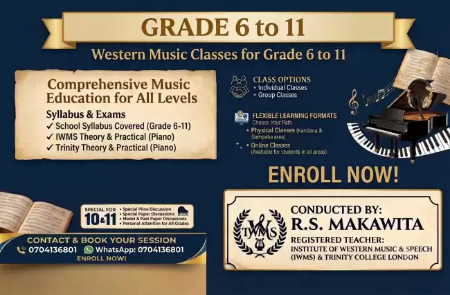 Western Music Classes For 6 To 11