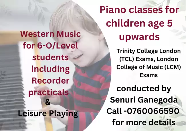 Western Music Classes - Piano