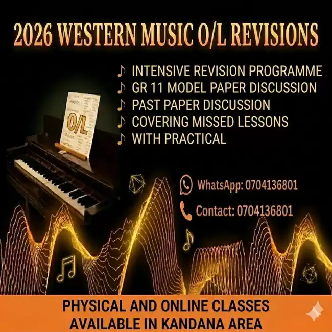 Western Music O/L Revision Class