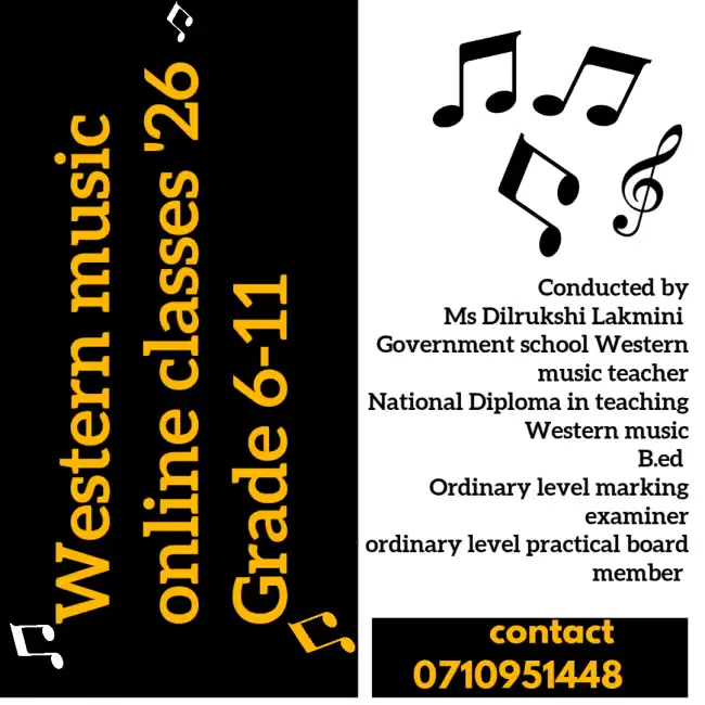 WESTERN MUSIC ONLINE CLASSES GRADE 6-11