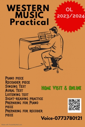 Western Music Practical / Recorder - Home Visit