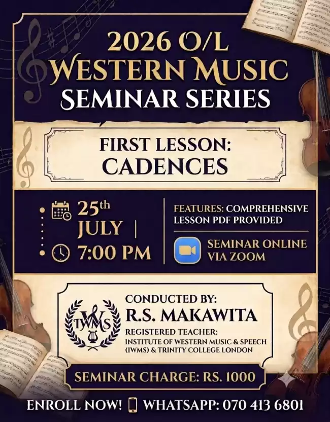 Western music Seminar 2026 OL