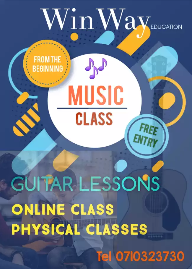 WinWay education guitar class