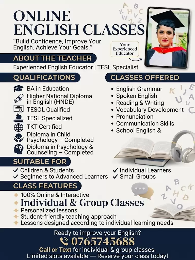 Online English Classes
