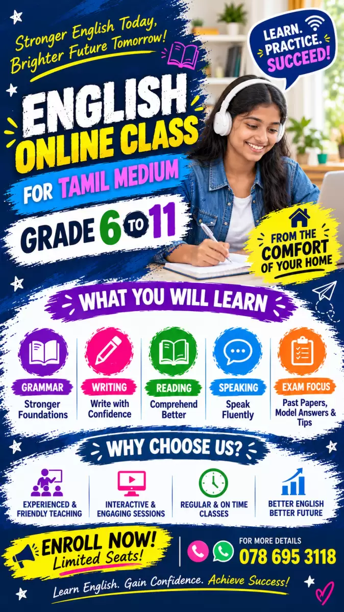 ONLINE ENGLISH CLASSES