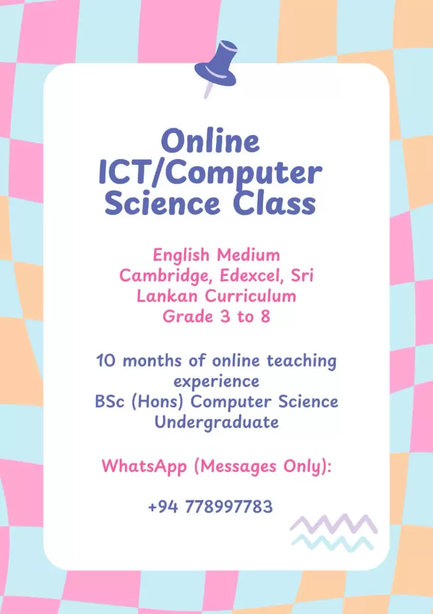 Online ICT Class